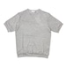 ANTICIPO(アンティーチポ) NEBBIOLO REDA active wool Short sleeve Crew neck/LIGHT GREY