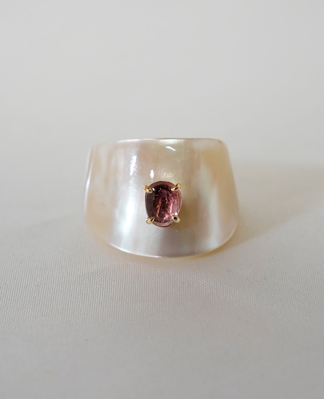 Thalatta Ring(Pink Tourmaline)6号