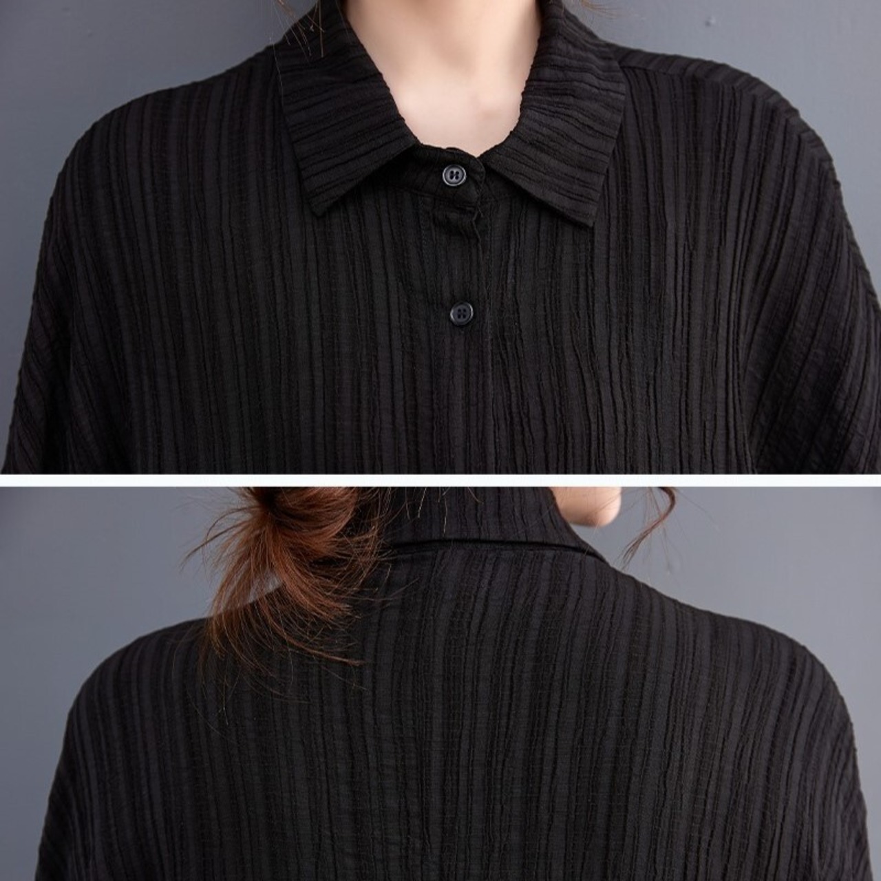Batwing Sleeve Shirt / バットウィング スリーブ コウモリ袖 シャツ