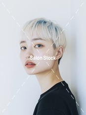 【レディース】ダブルカラーワイドバングショート