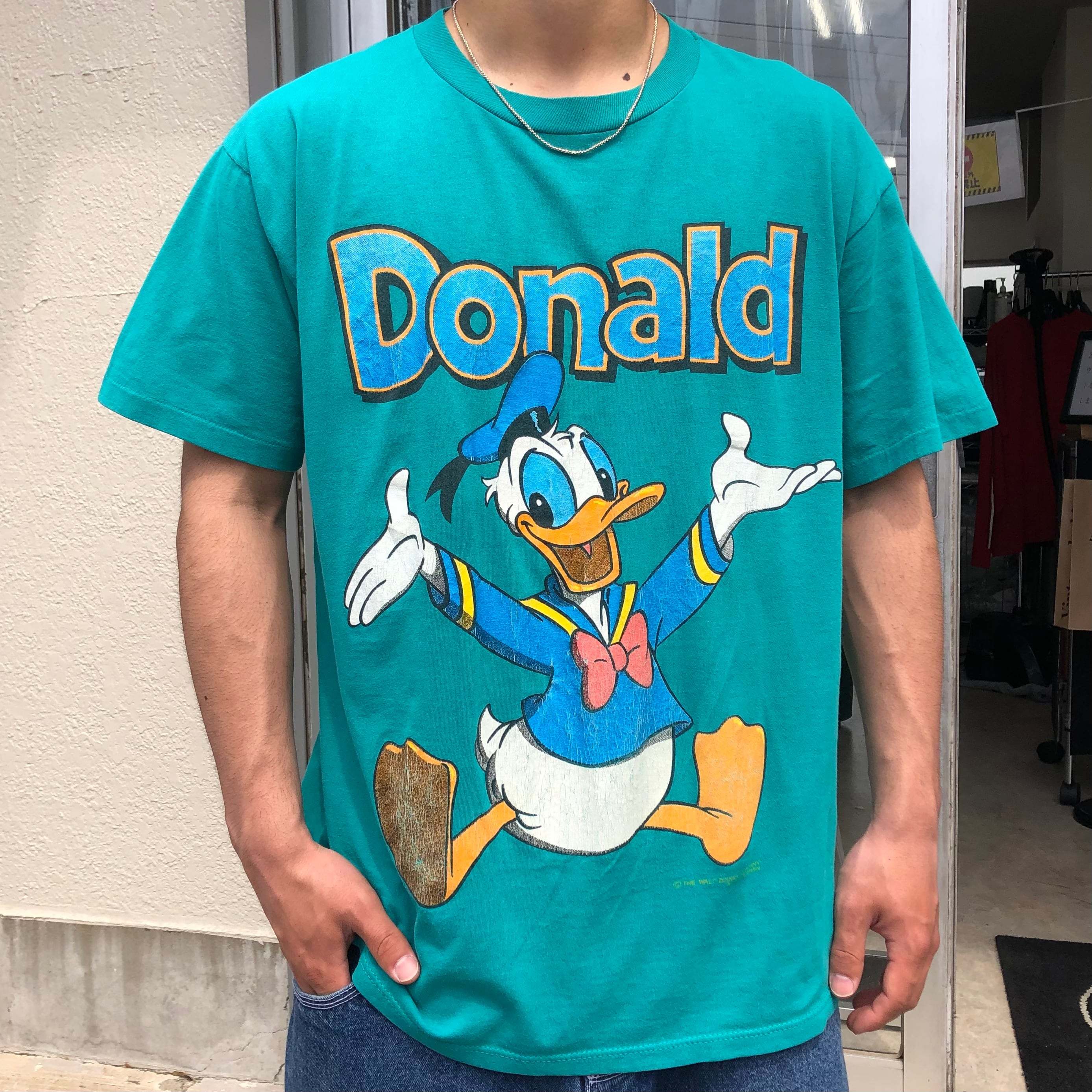 税込 ディズニー ドナルドダック サスペンダー Usa 古着 Abamedyc Com