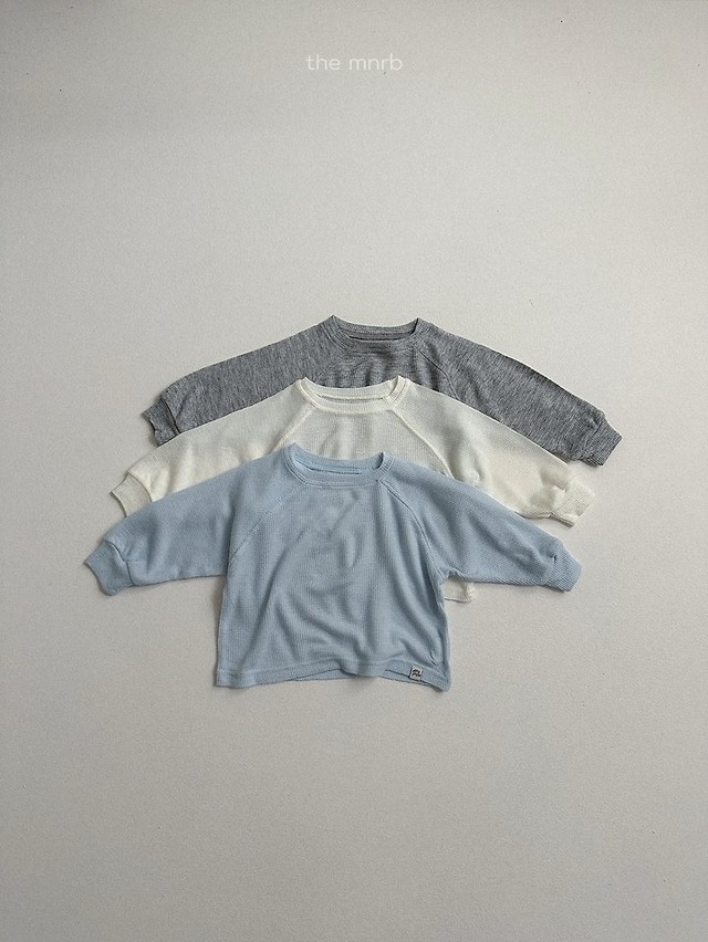 minirobe26su_Waffle Long T-Shirt