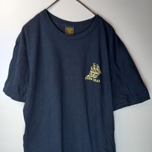 DARK SEAS　クルーネック　プリントTシャツ　半袖　背面　メキシコ製　M