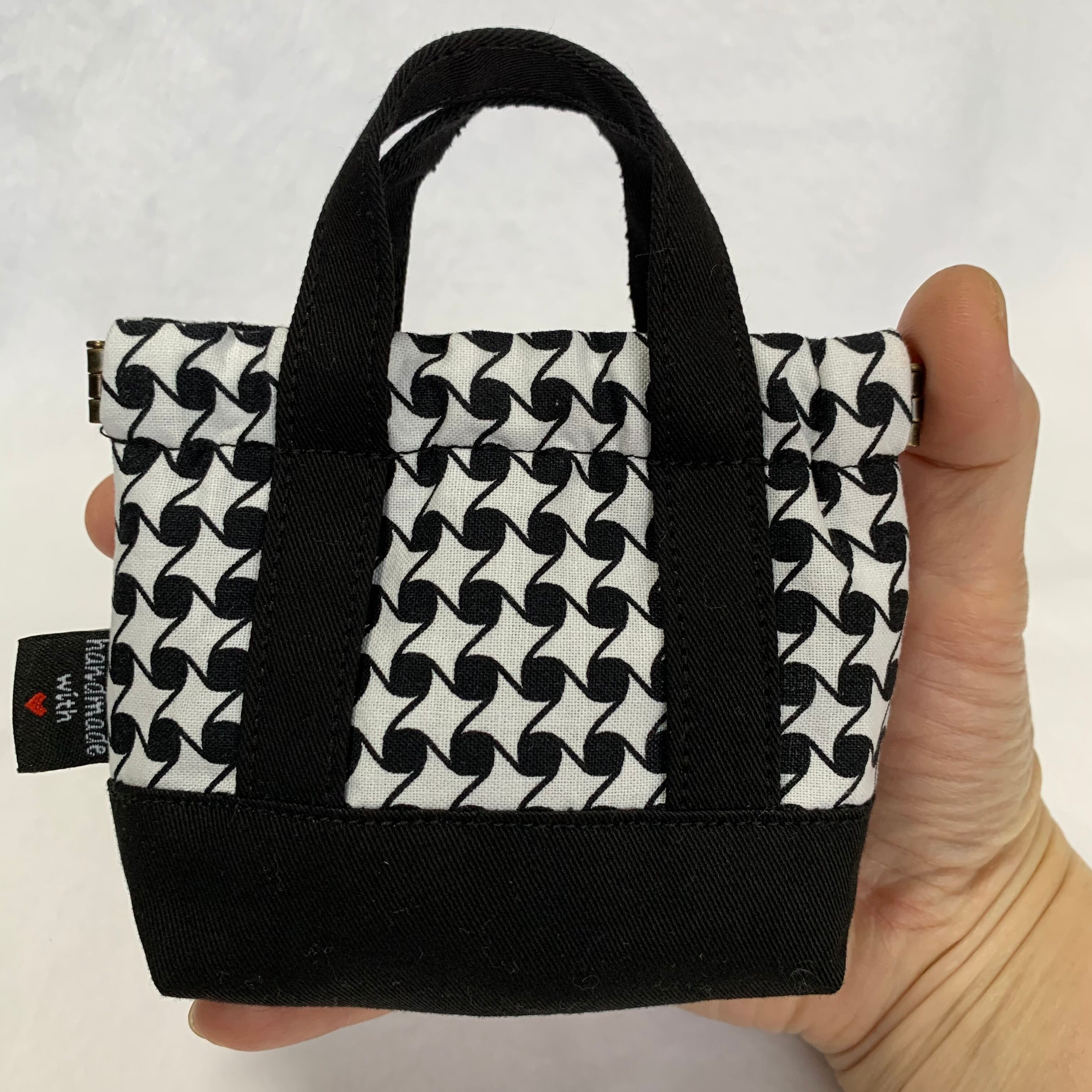 No.544 手のひらサイズの小さなトートバッグ 60個 ハンドメイド 手のひらサイズの可愛いトートバッグ その他ケース pono 通販