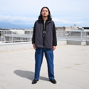 THEDAY(ザデイ)WIND ZONE FLEECE VEST、YASHIKI(ヤシキ)ニットスタイル