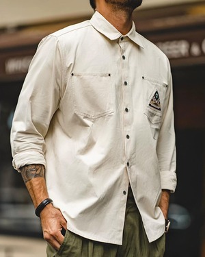 Retro Cotton Casual Shirt  K0238