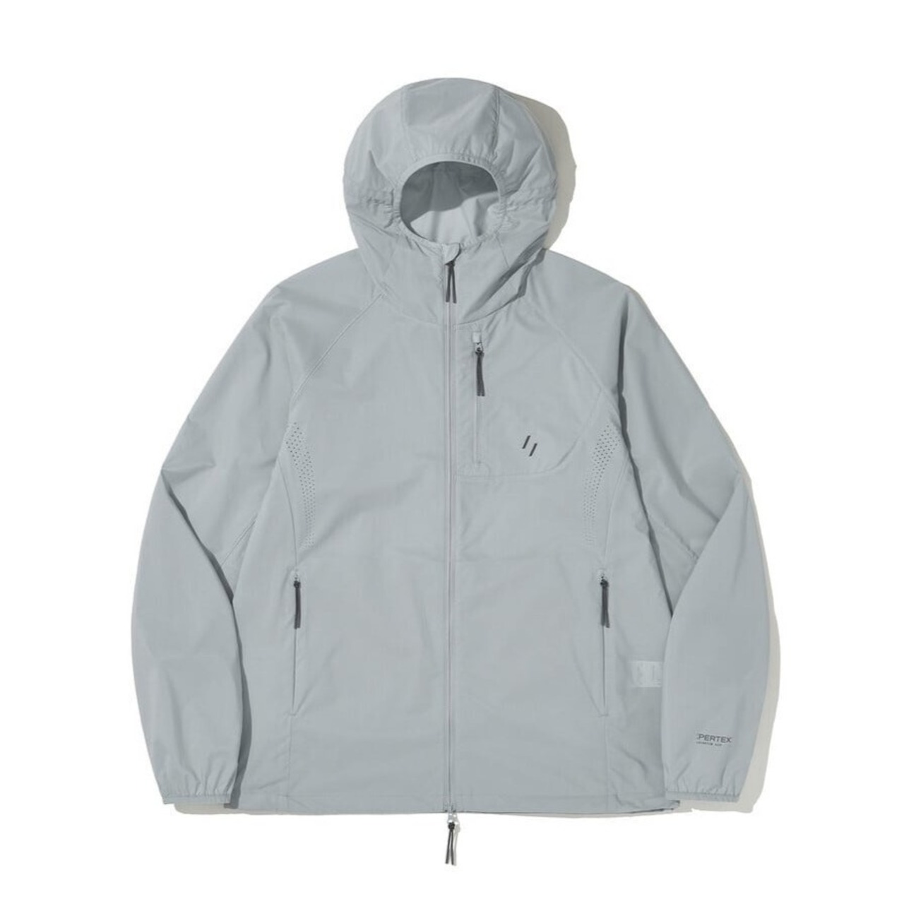 AIRBACK PERTEX LIGHT WINDBREAKER JACKET_LIGHT GRAY