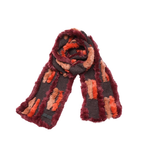 AnnaSui 00s RabbitFurScarf