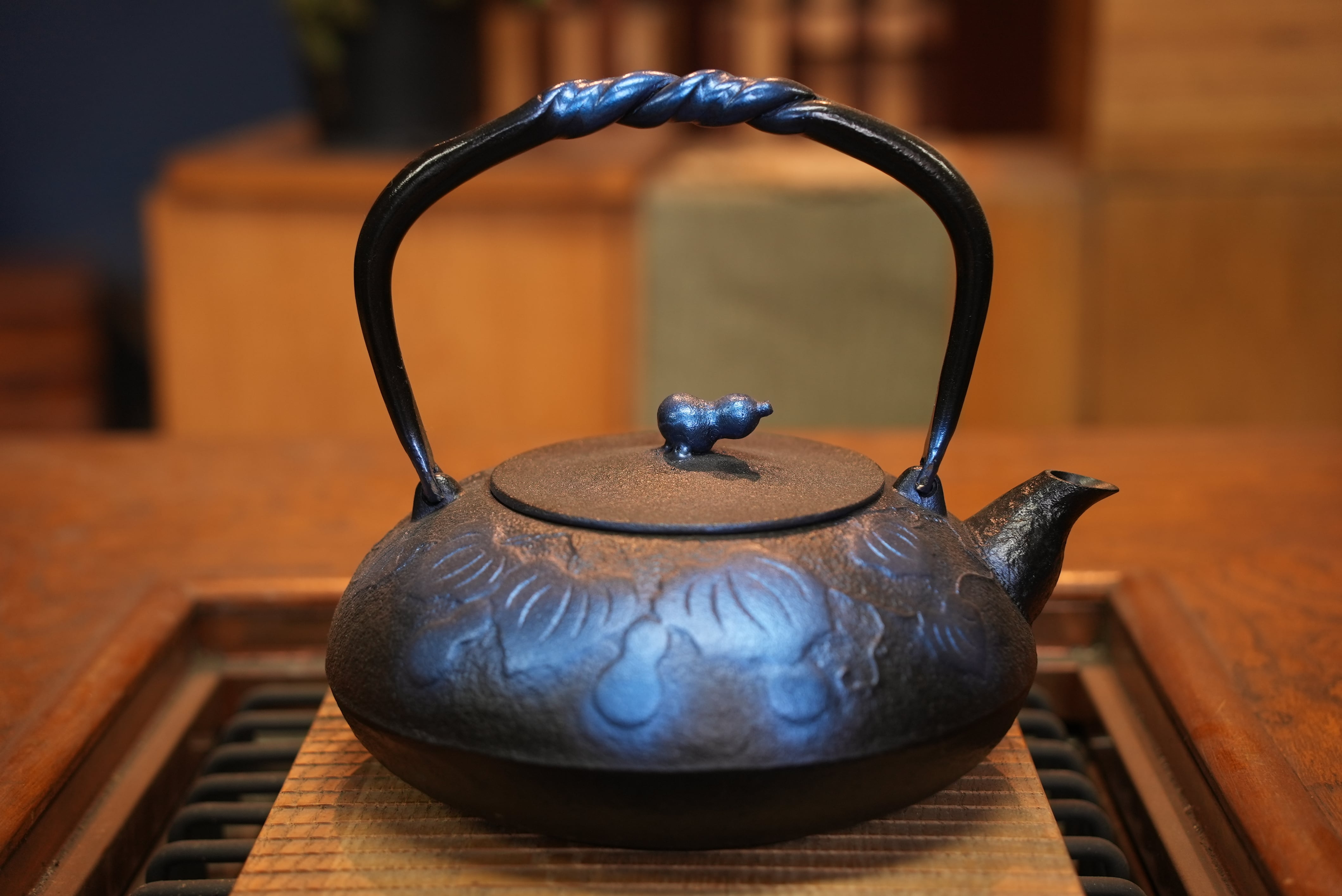 鉄瓶 茶瓶 鉄茶瓶 祖父の蔵出し 年代物 あてがう