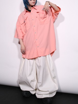 "Columbia" pink PFG fishing design s/s shirt