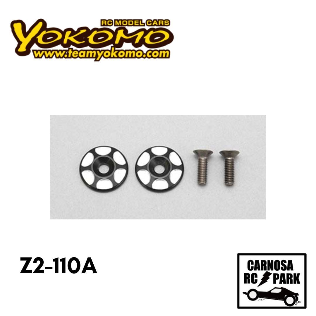 YOKOMO ヨコモ】YZ-2用 ウイングプレート(黒) [Z2-110A] | CARNOSA RC SHOP