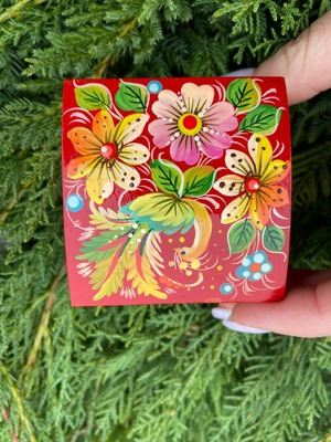 ペトリキフカ・ジュエリーボックス(Khomenko）