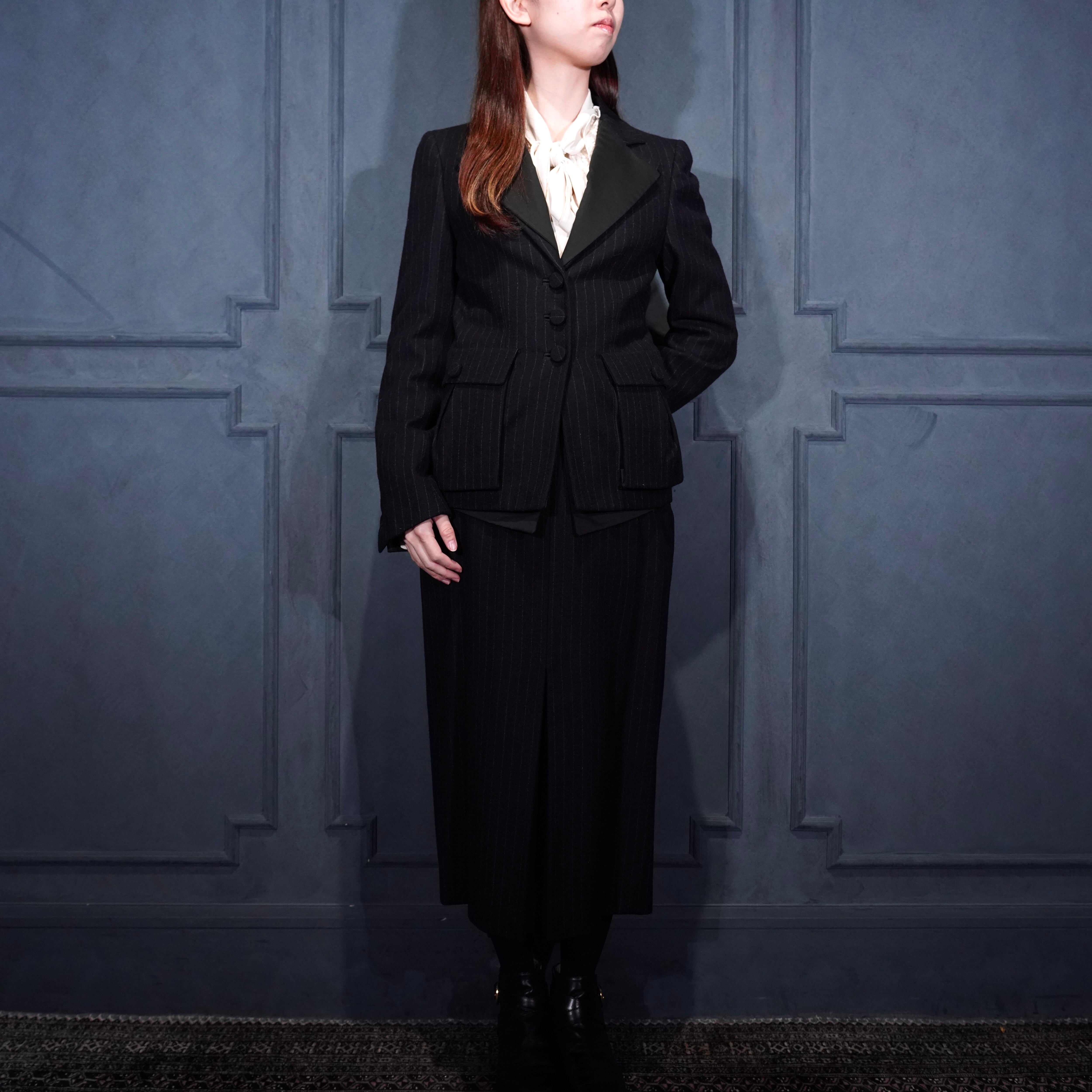 Bottega Veneta スーツ　セットアップ BOTTEGA VENETA STRIPE PATTERNED WOOL SET UP SUIT/ボッテガヴェネタ