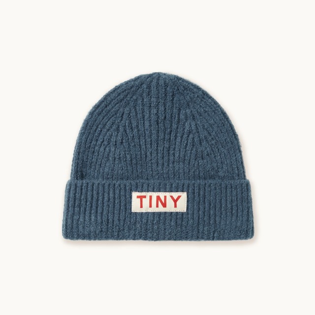 TINY COTTONS / SOLID BEANIE (Dark Blue) AW25
