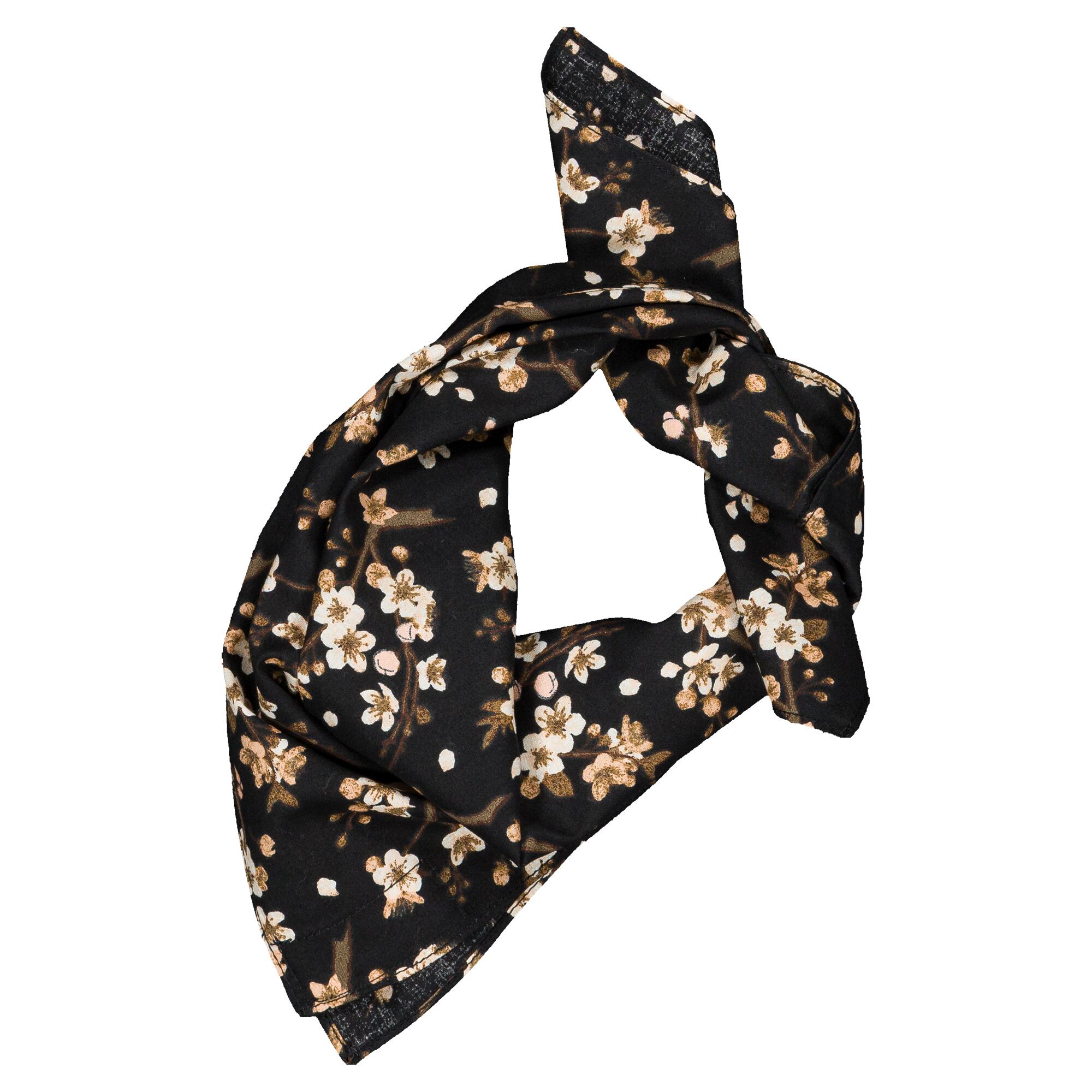 【予約・特典あり】Maison Marelle /scarf VENDOME - cherry blosssom black