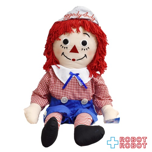アプローズ社 ラガディーアンディ ビッグぬいぐるみ人形 80周年 紙タグ付き