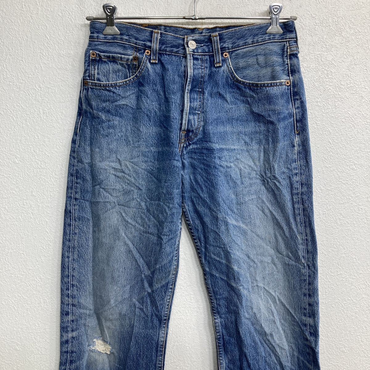 Levi's 501 デニムパンツ W31 リーバイス ボタンフライ ブルー