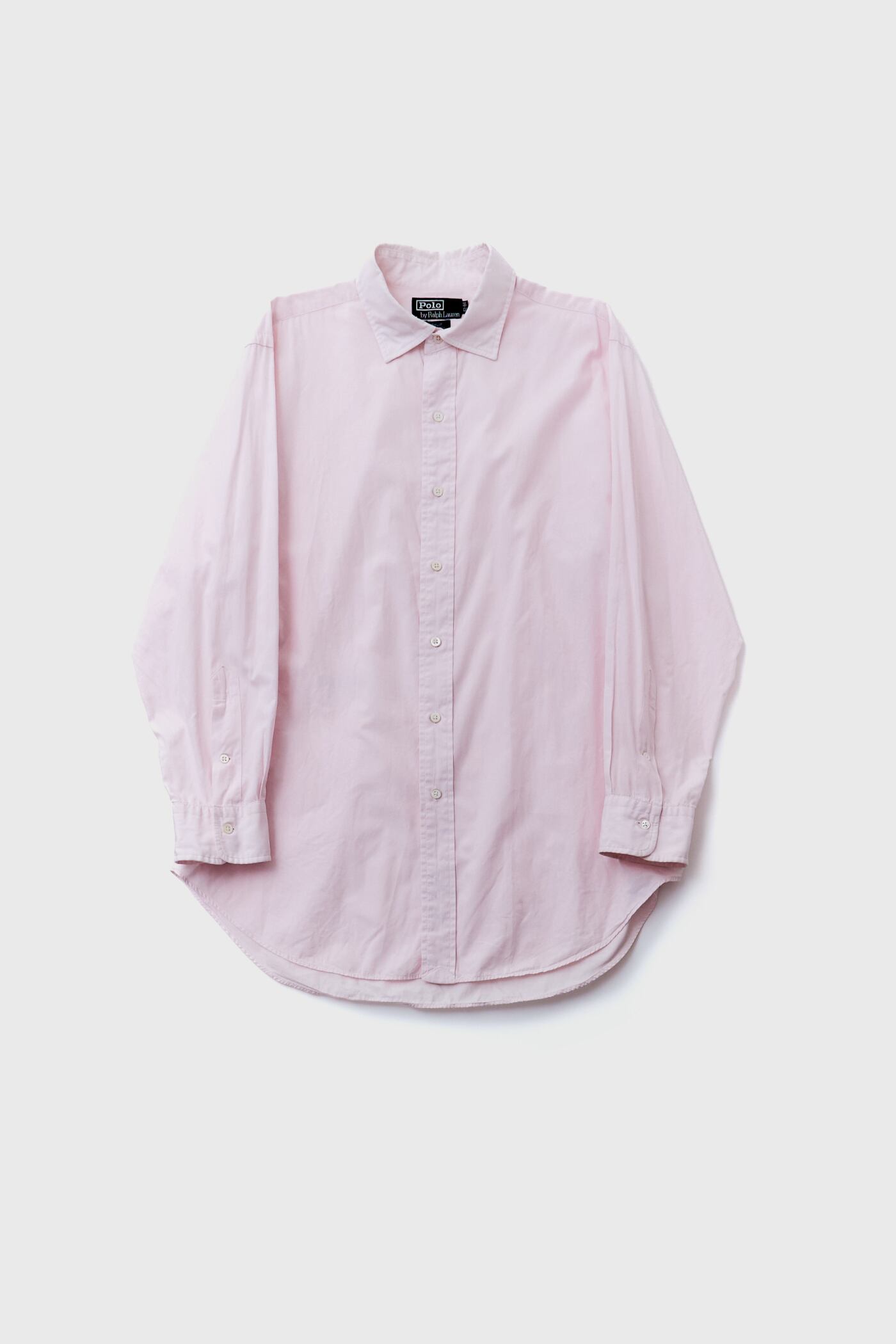POLO RALPH LAUREN PINK BROADCLOTH SHIRT