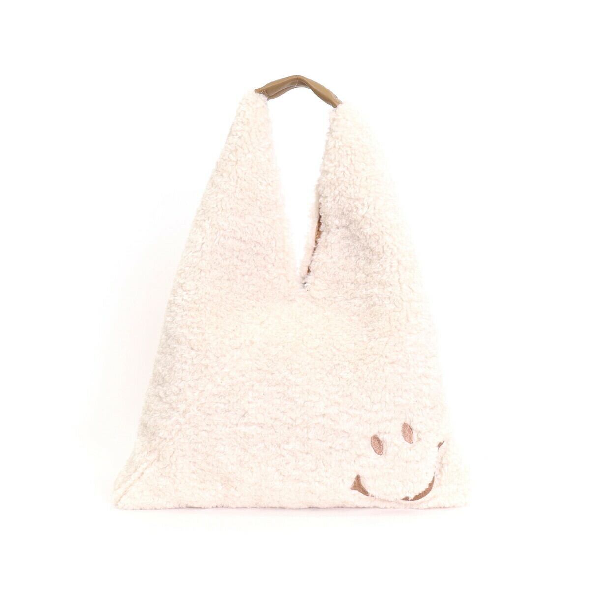 【クーコ COOCO】SMILEYエコボアサンカクワンショルダー