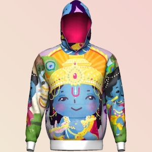 クリシュナさんパーカー【受注生産】Krishna Hoodie [Make to Order]