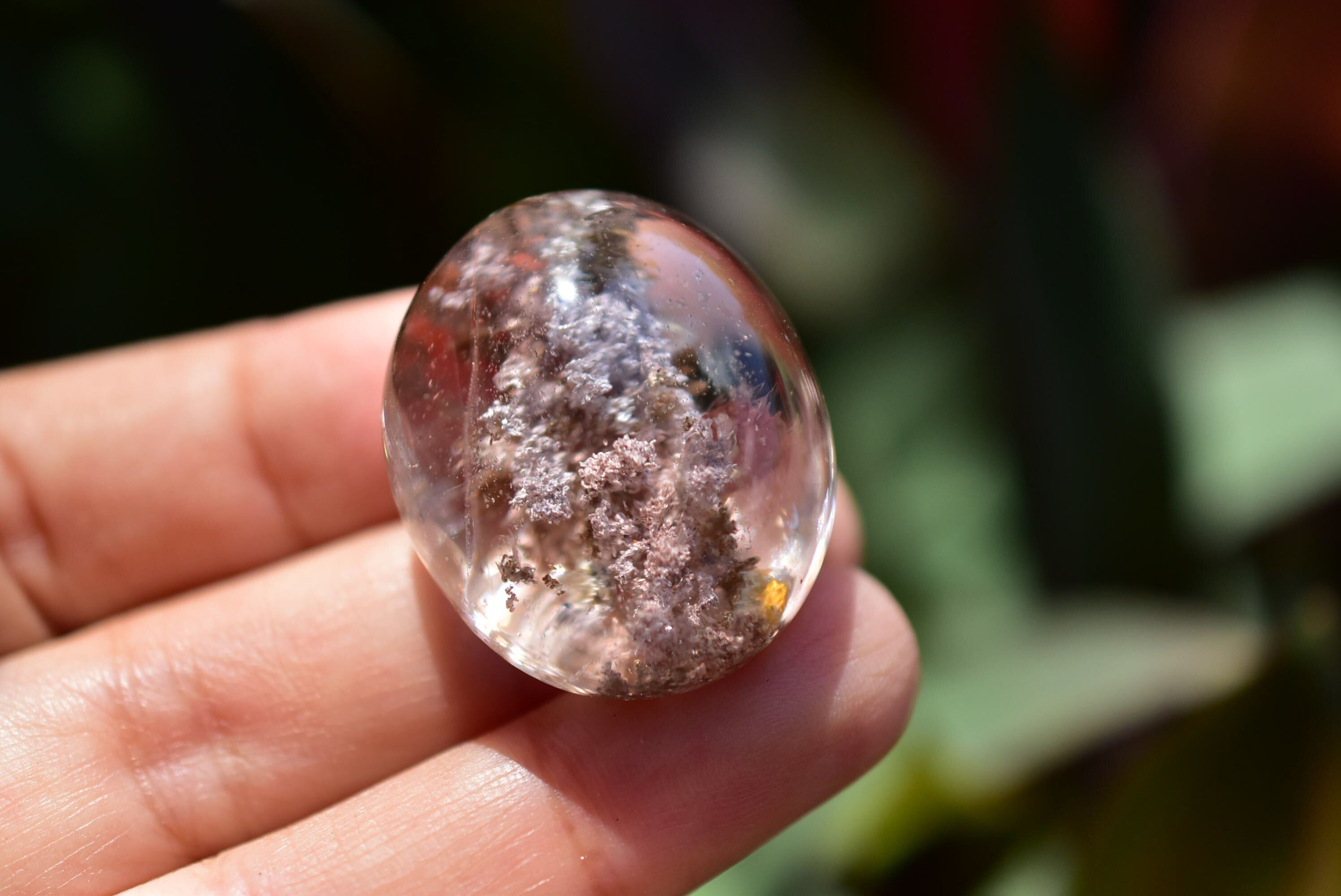 ピンクの立体お花の世界☆ガーデンクォーツ ルース156 | Funky garuda