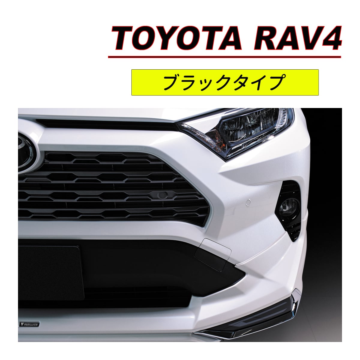 RAV4 / RAV4 ハイブリッド 50系 フォグランプ ガーニッシュ