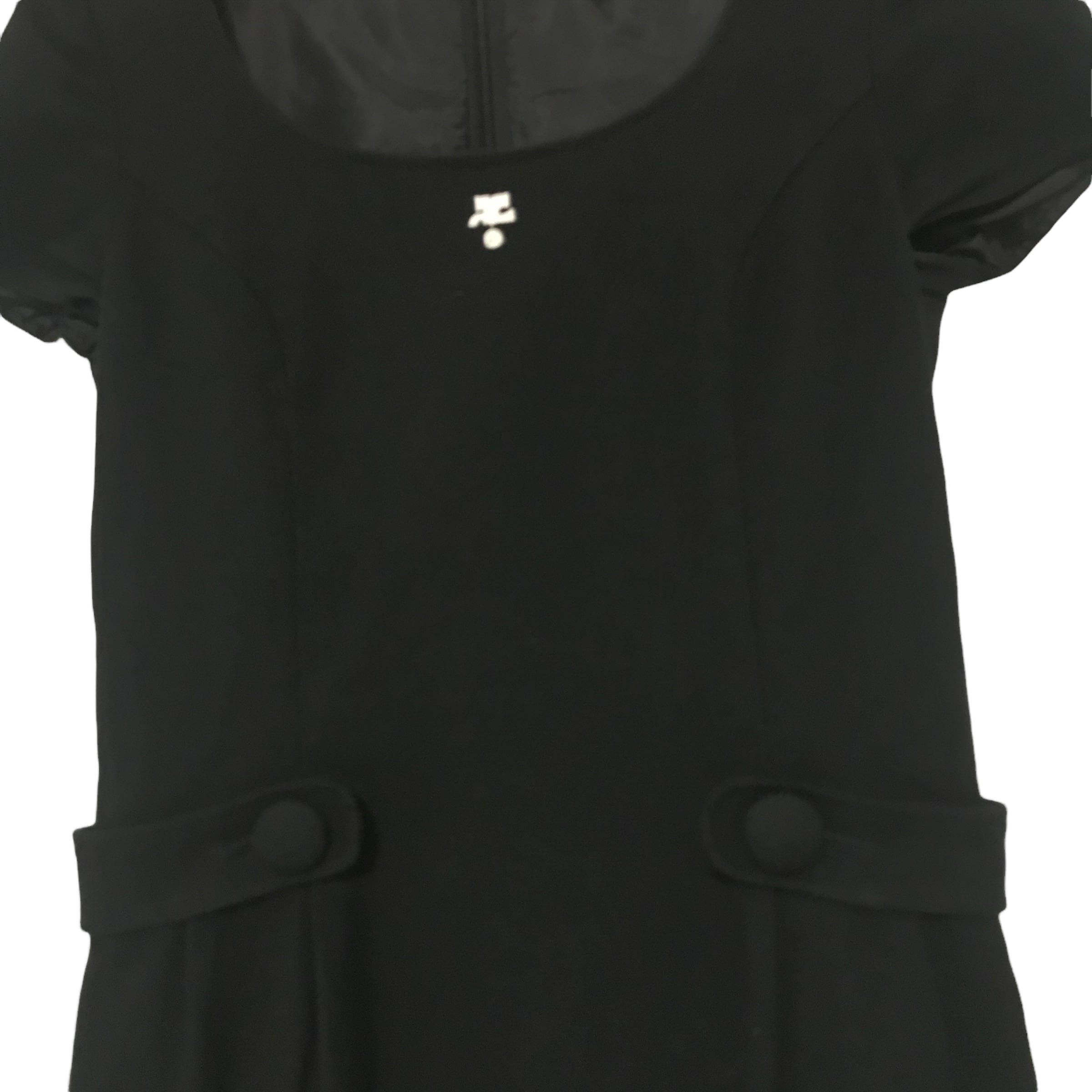 courreges onepiece クレージュ ワンピース ブラック | AKUBI -アクビ-