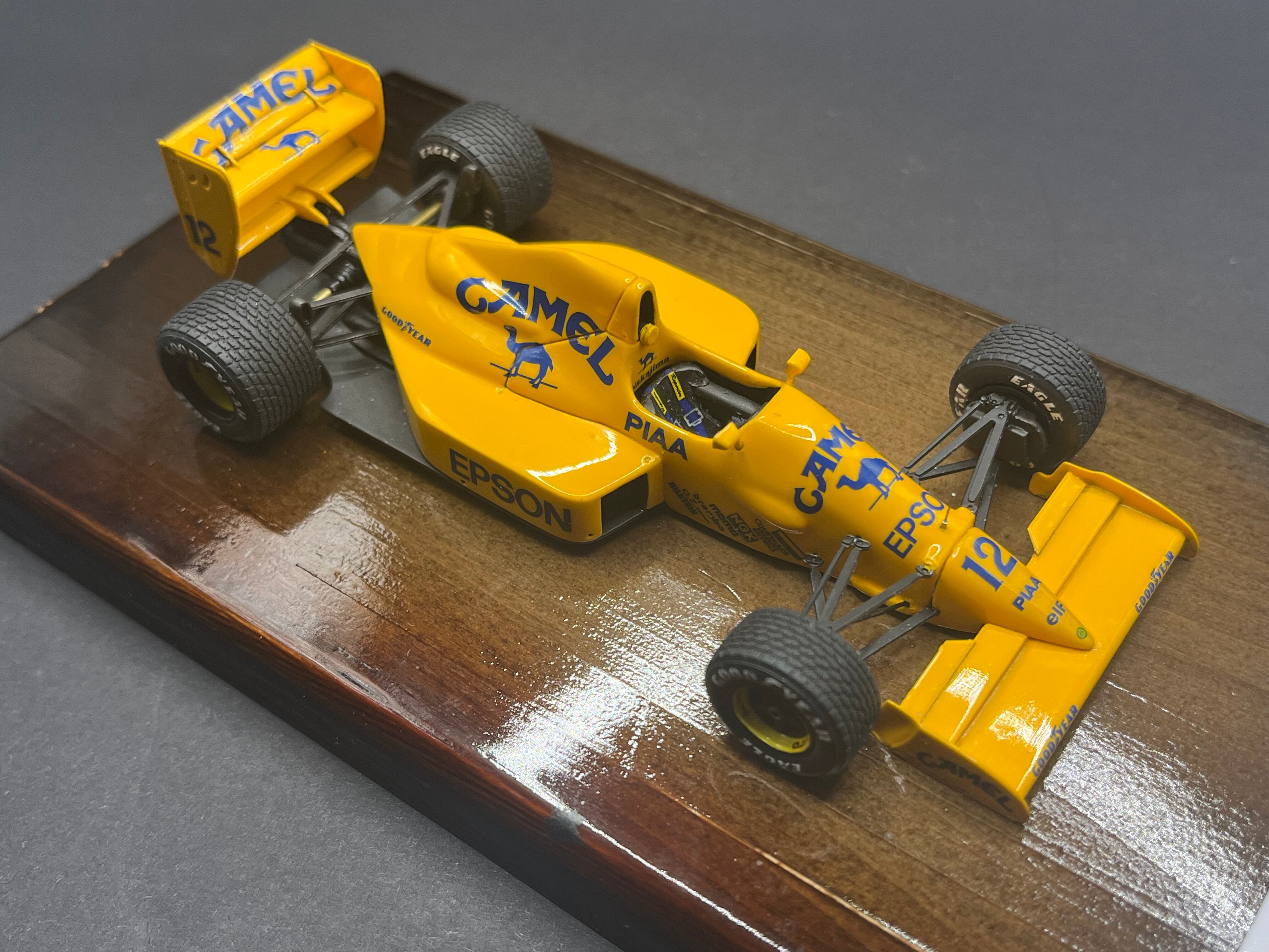 1/43 Tameo ロータス101ジャッド 中嶋悟 オーストラリアGP ファステ