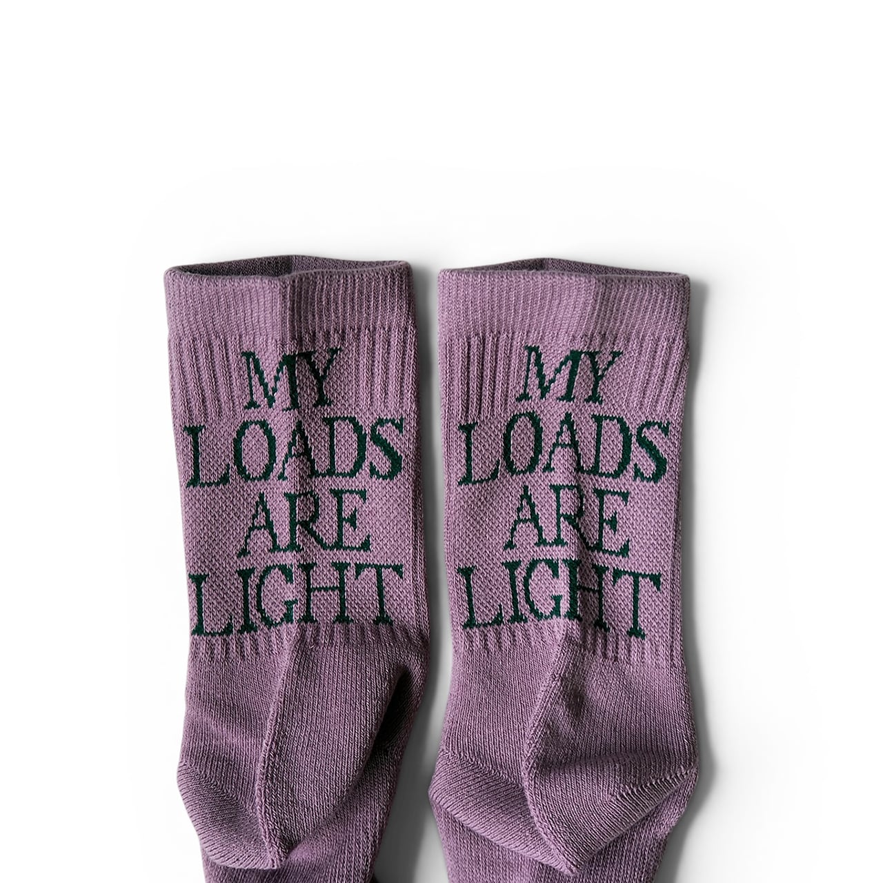 MY LOADS ARE LIGHT, TEXT