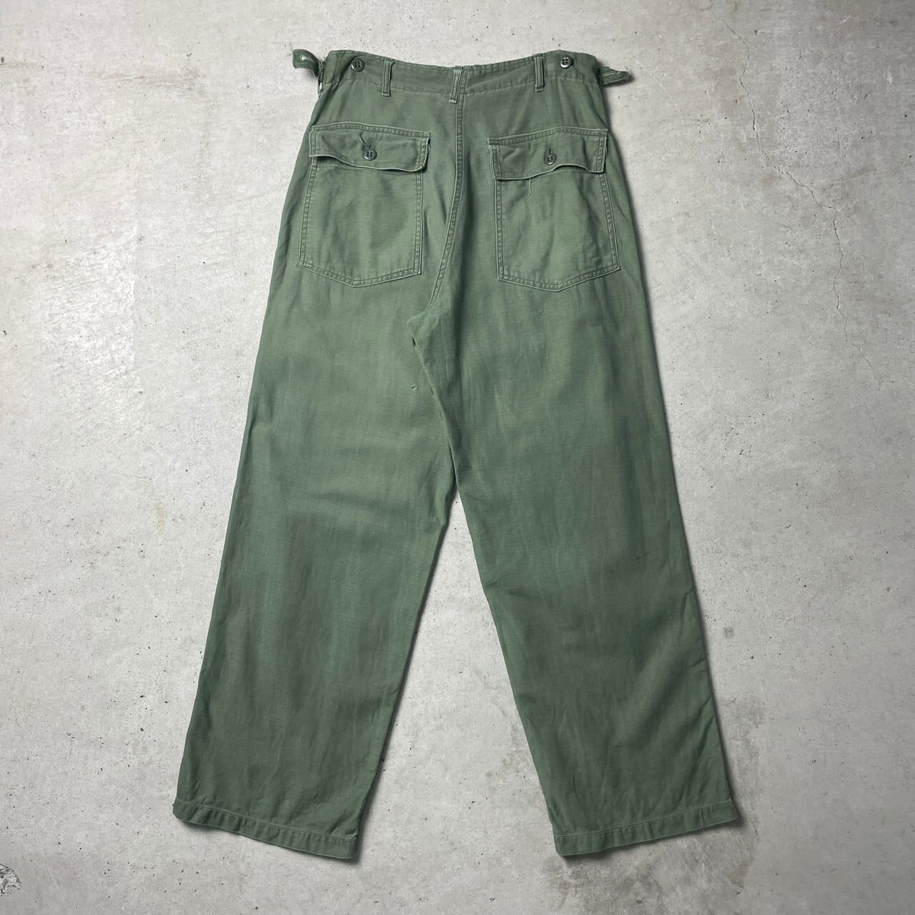 64年納品 60年代 U.S.ARMY 米軍実品 ベイカーパンツ ミリタリーパンツ  