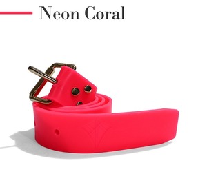 DoubleK シリコンベルト ゴールドバックル フリーダイビング ダブルK