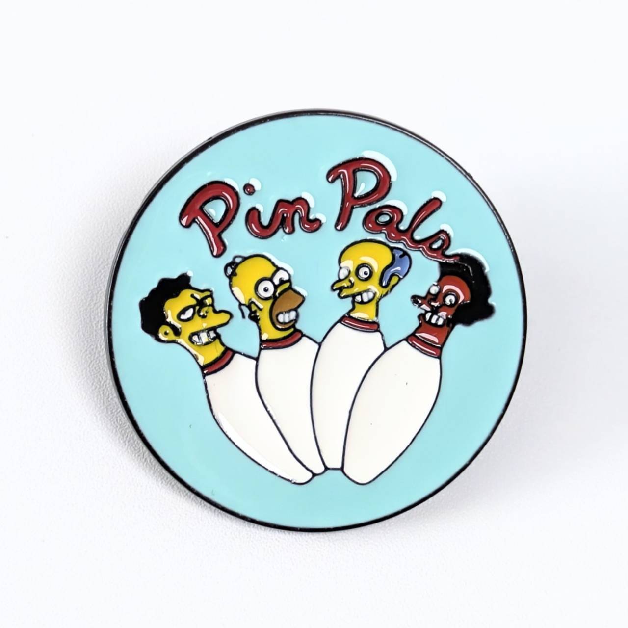 ♧ 送料無料！ ★ピンズ PINS★ピンバッジ 【 The Simpsons（ザ シンプソンズ） 】 ボーリング〚アメリカン雑貨 アメトイ〛