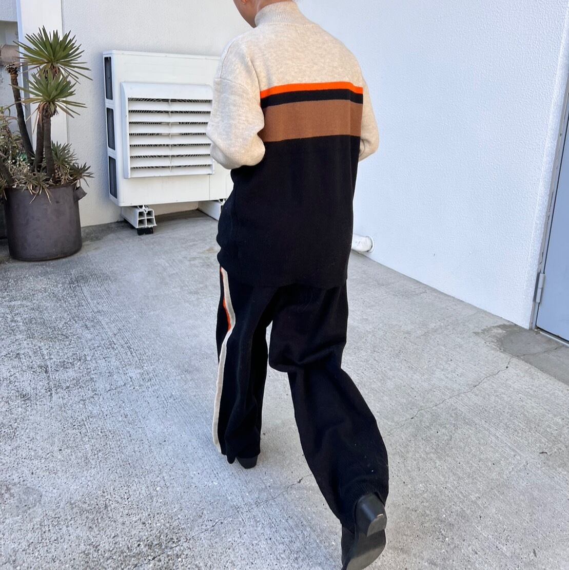 ニットセットアップ_LN01975