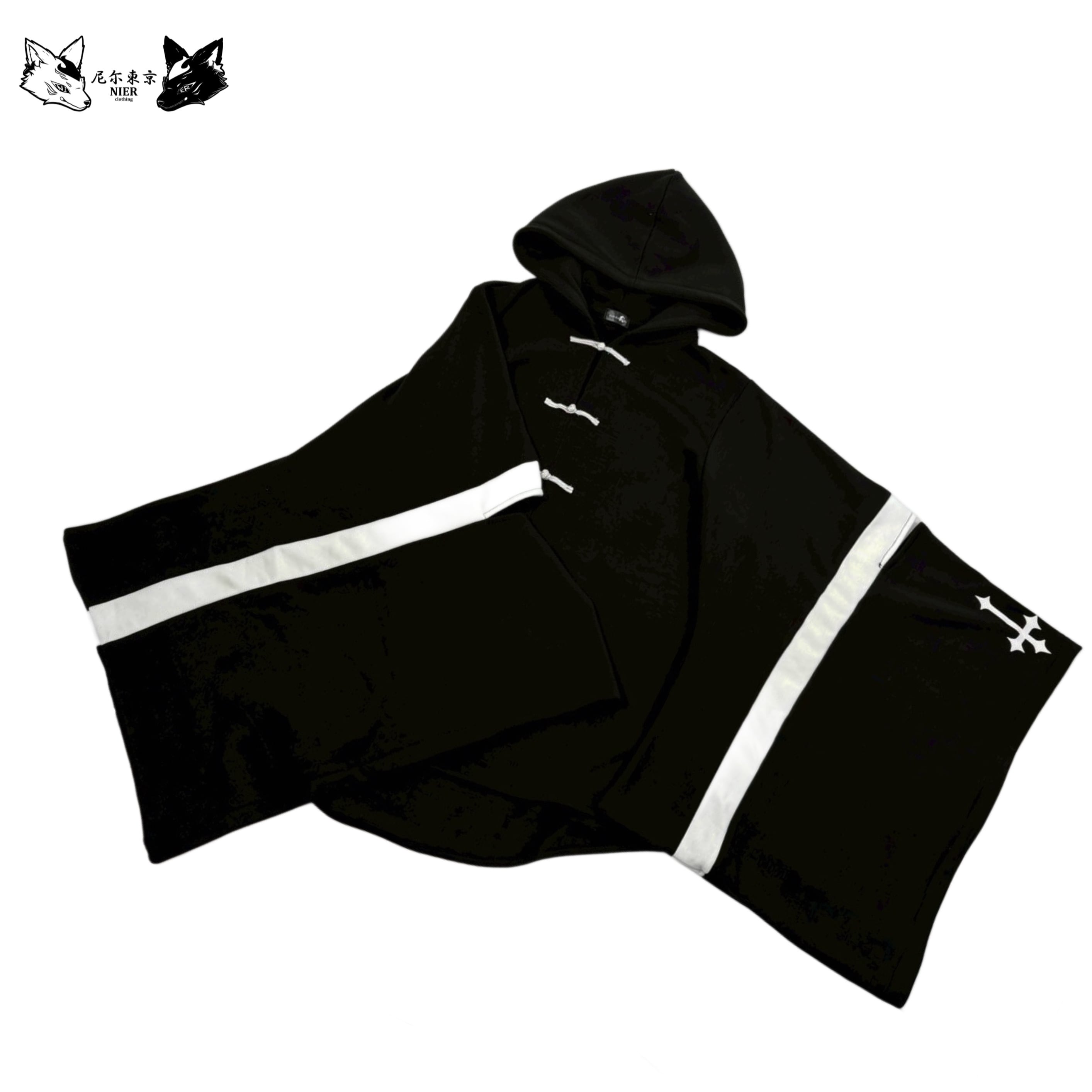 冬用防寒高品質チャイナボタン和モードトップス【CROSS×WING】 | NIER