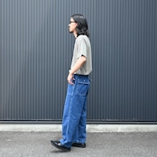 INTÉRIM / USED SLUB YARN DENIM BAKER PANTS