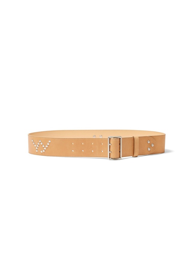 [OPEN YY] YY STUD BELT, BEIGE 正規品 韓国ブランド 韓国通販 韓国代行 韓国ファッション オープン ワイワイ 日本 店舗