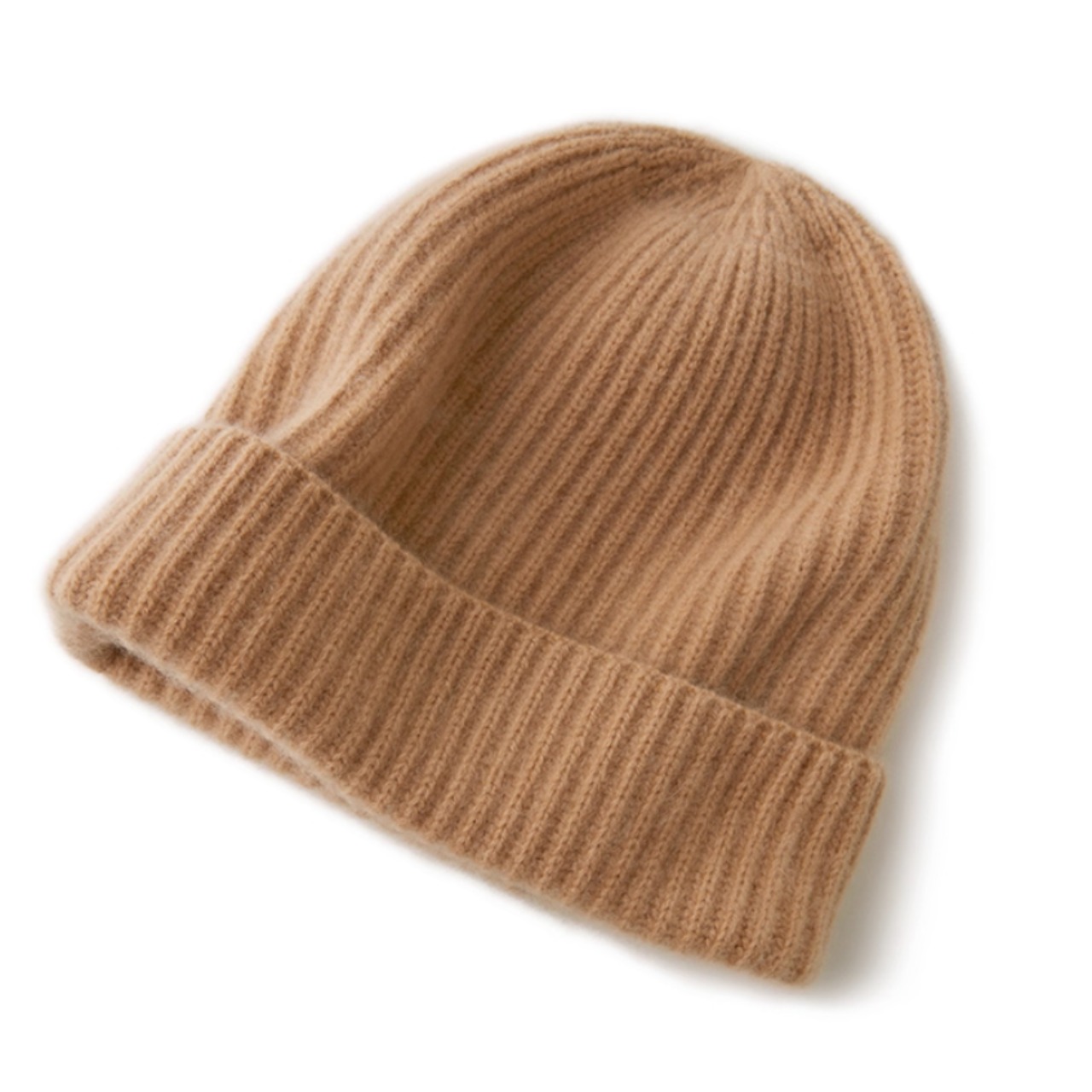 リブ編み ビーニーニット帽 af0358