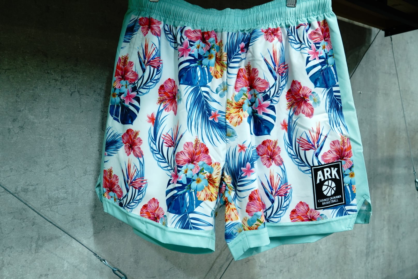 Botanical Basket Shorts  黒