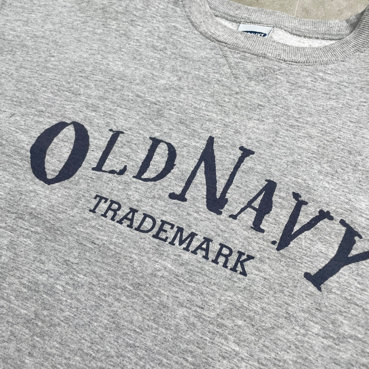 OLD NAVY オールドネイビー ビッグロゴプリント スウェットシャツ 