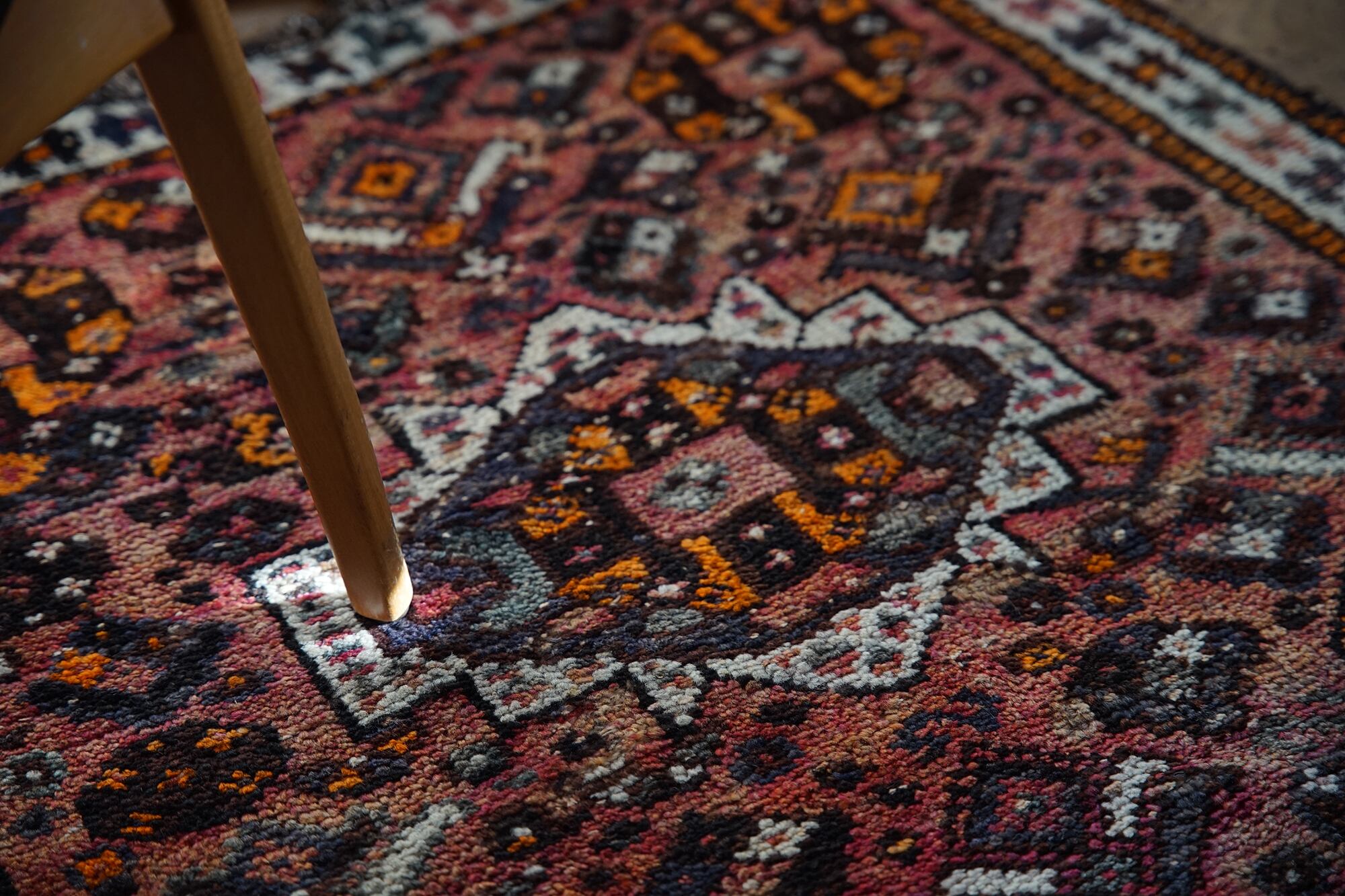 055 - Vintage  tribal rug