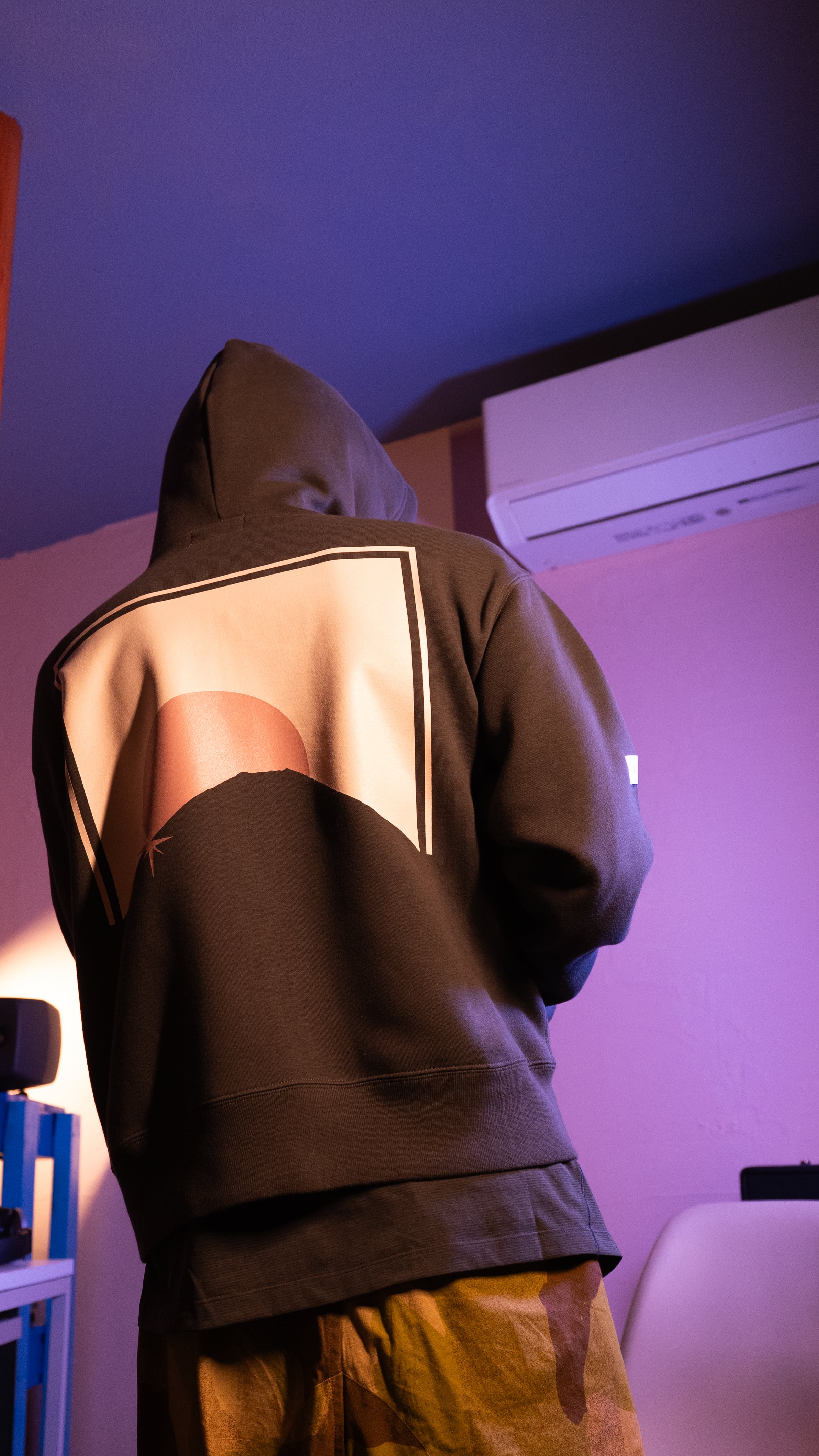 Fu-ji Blazz Zipup Hoodie [Charcoal] | blazz works