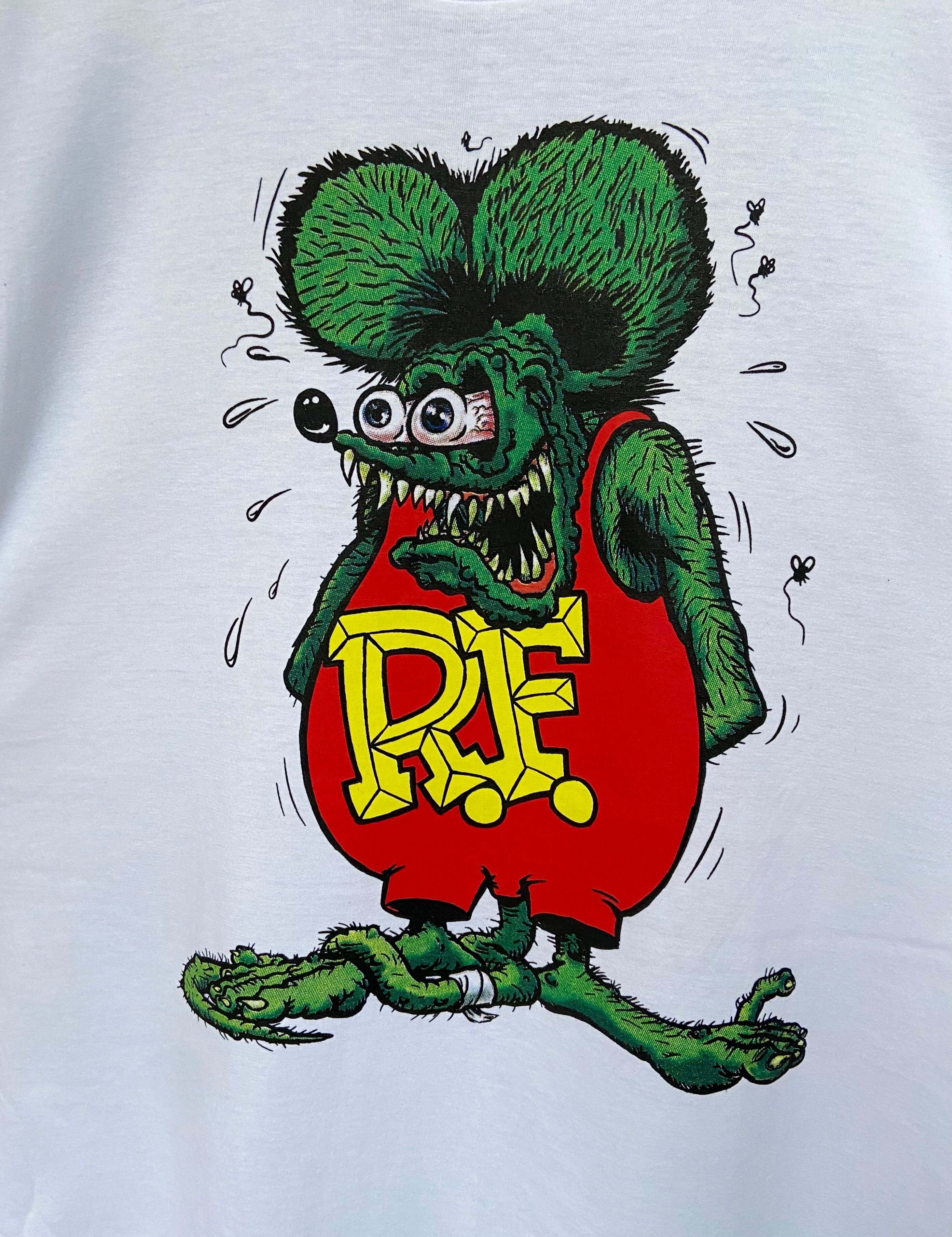 新品 Rat Fink/ラットフィンク R.F Tシャツ USA アメコミ | 【古着