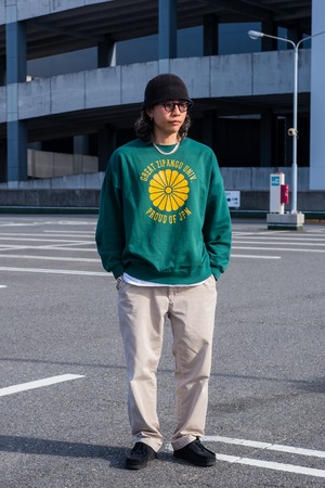 GREAT ZIPANGU UNIV カレッジスウェット