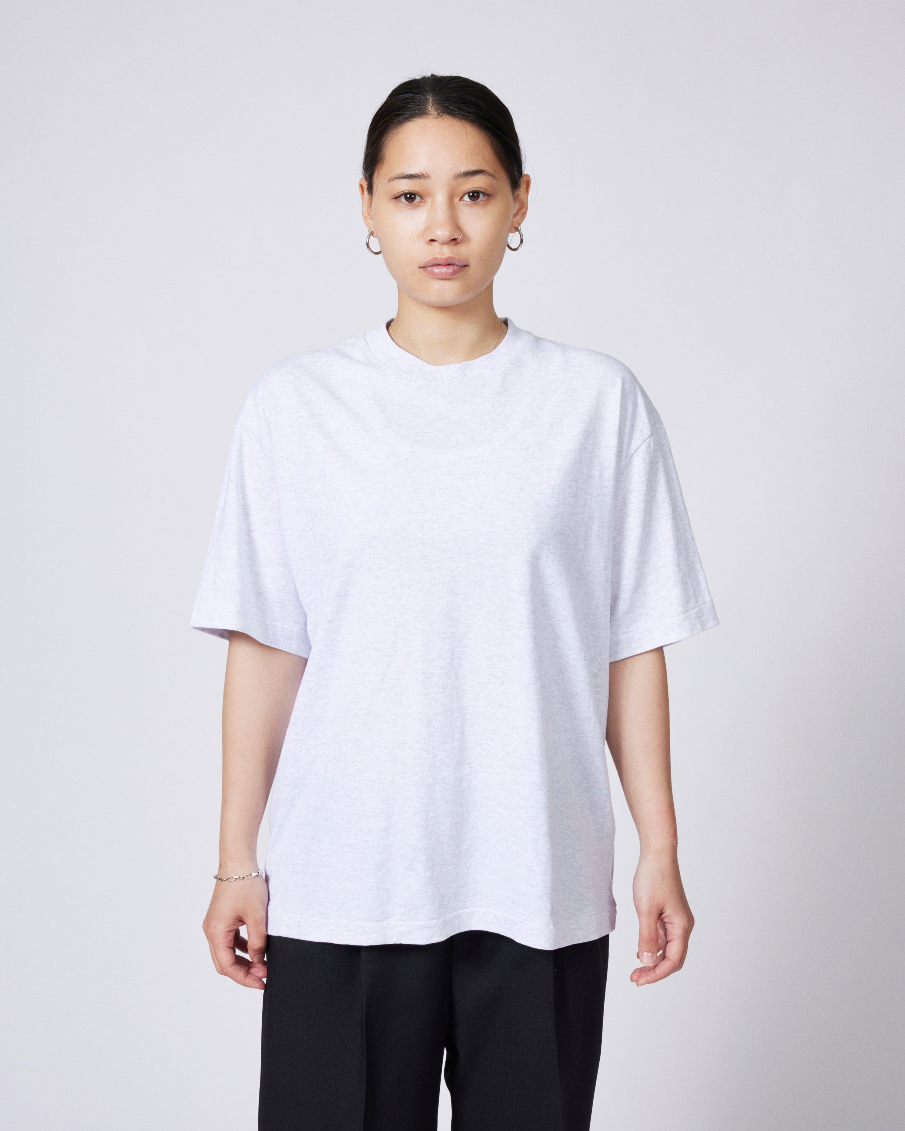 everyone american cotton tee shirt (ASH) | everyone