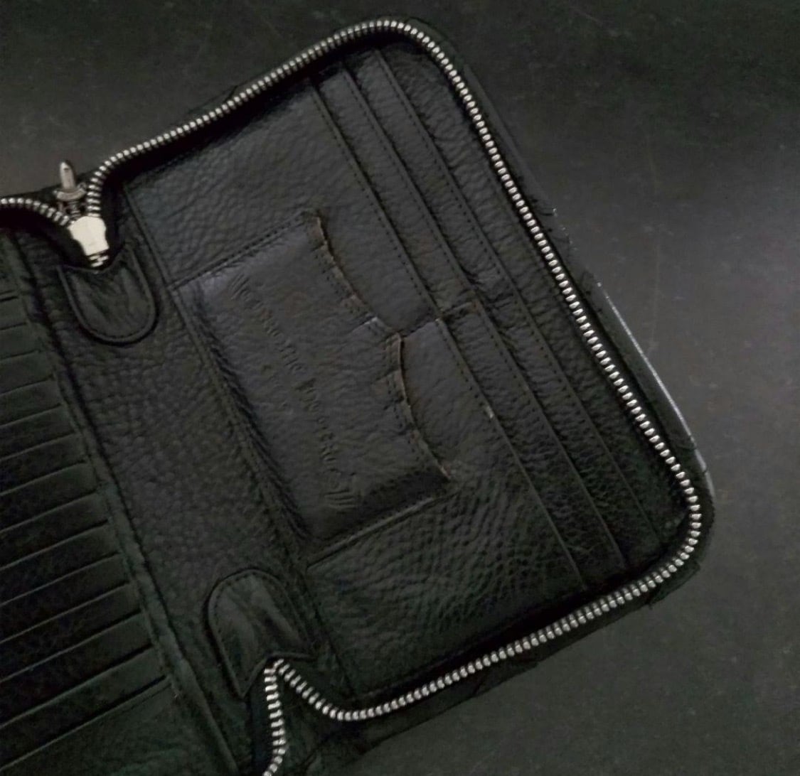 クロムハーツ ジップ オーガナイザー セメタリークロスパッチ