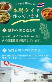 ヤマモリ タイカレーマッサマン 180g ×5個