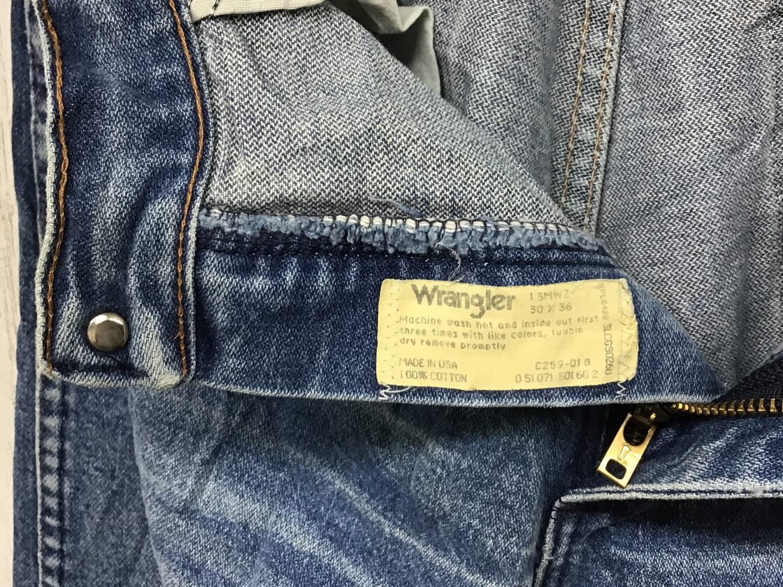 USA製】90年代 Wrangler（ラングラー）デニム 13MWZ 30インチ | PAY ID