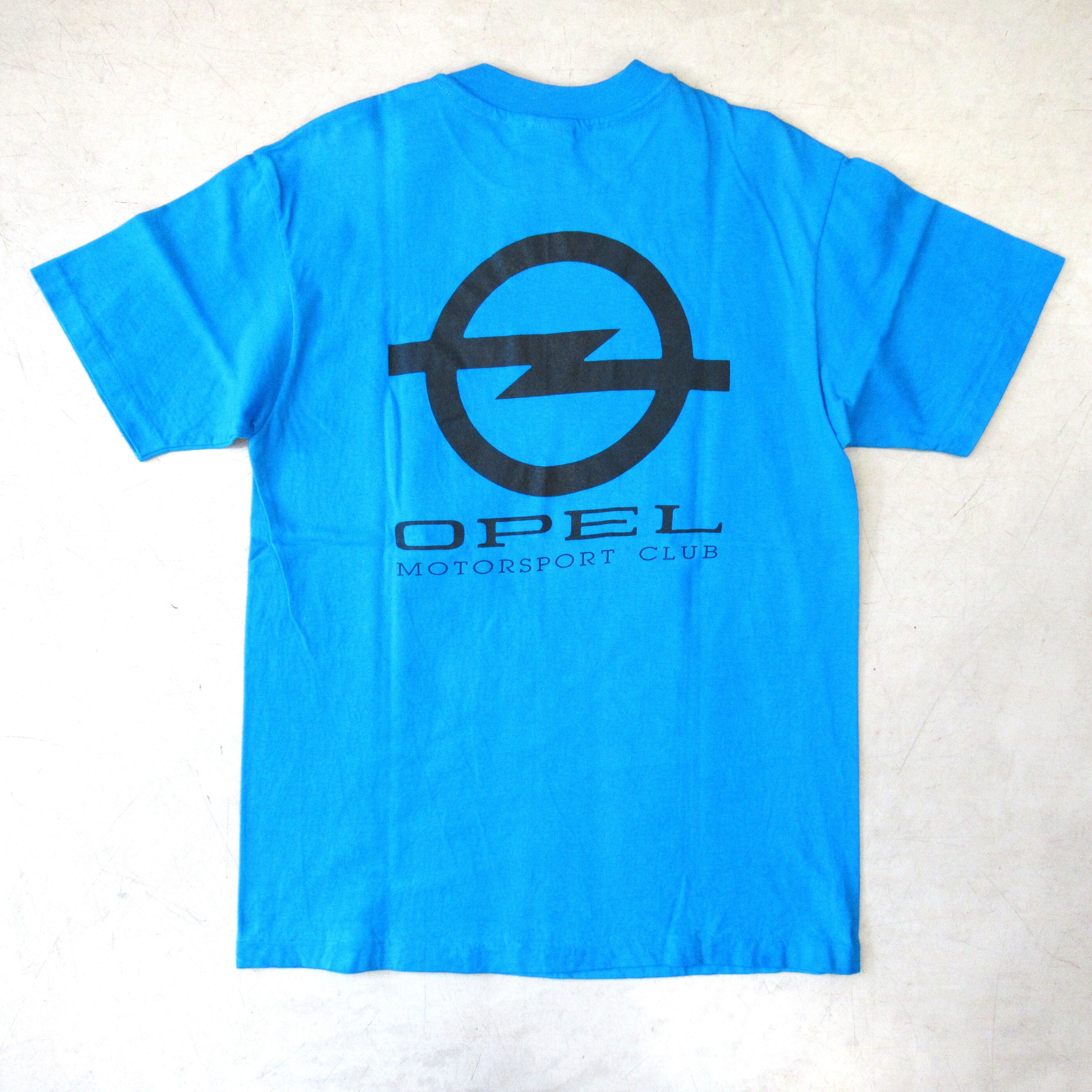 80S Hanes BEEFY-T HOTROD OPEL T-shirt【L】 | drop by