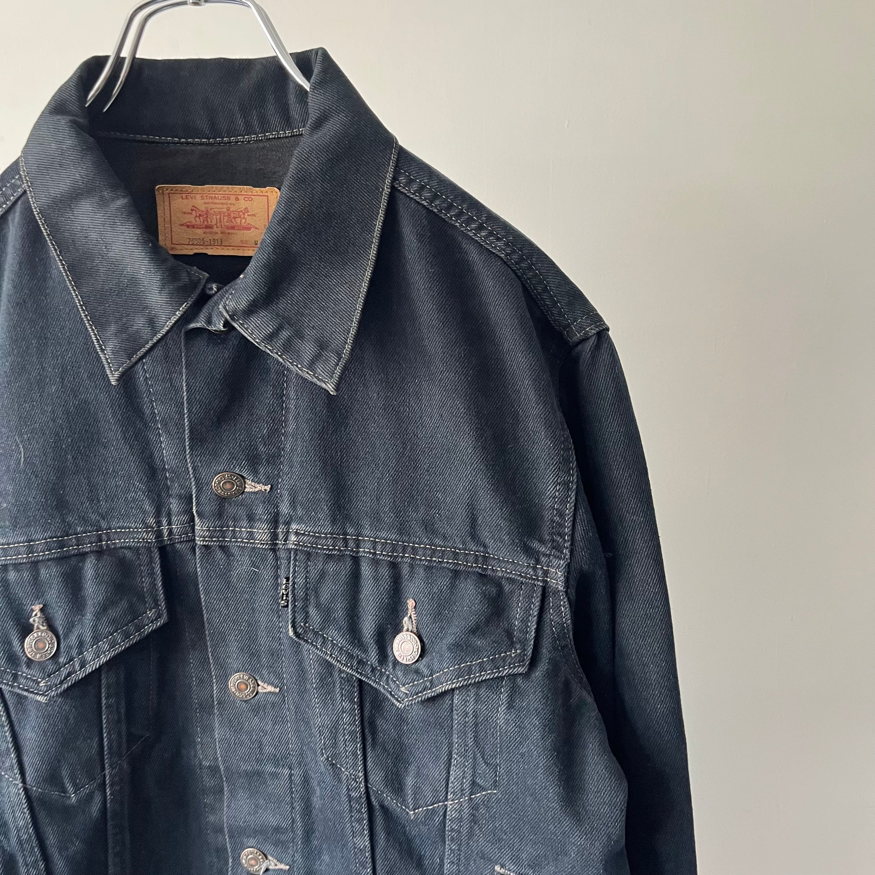 Levi's- 70506-1913 black denim jacket | ROOT online