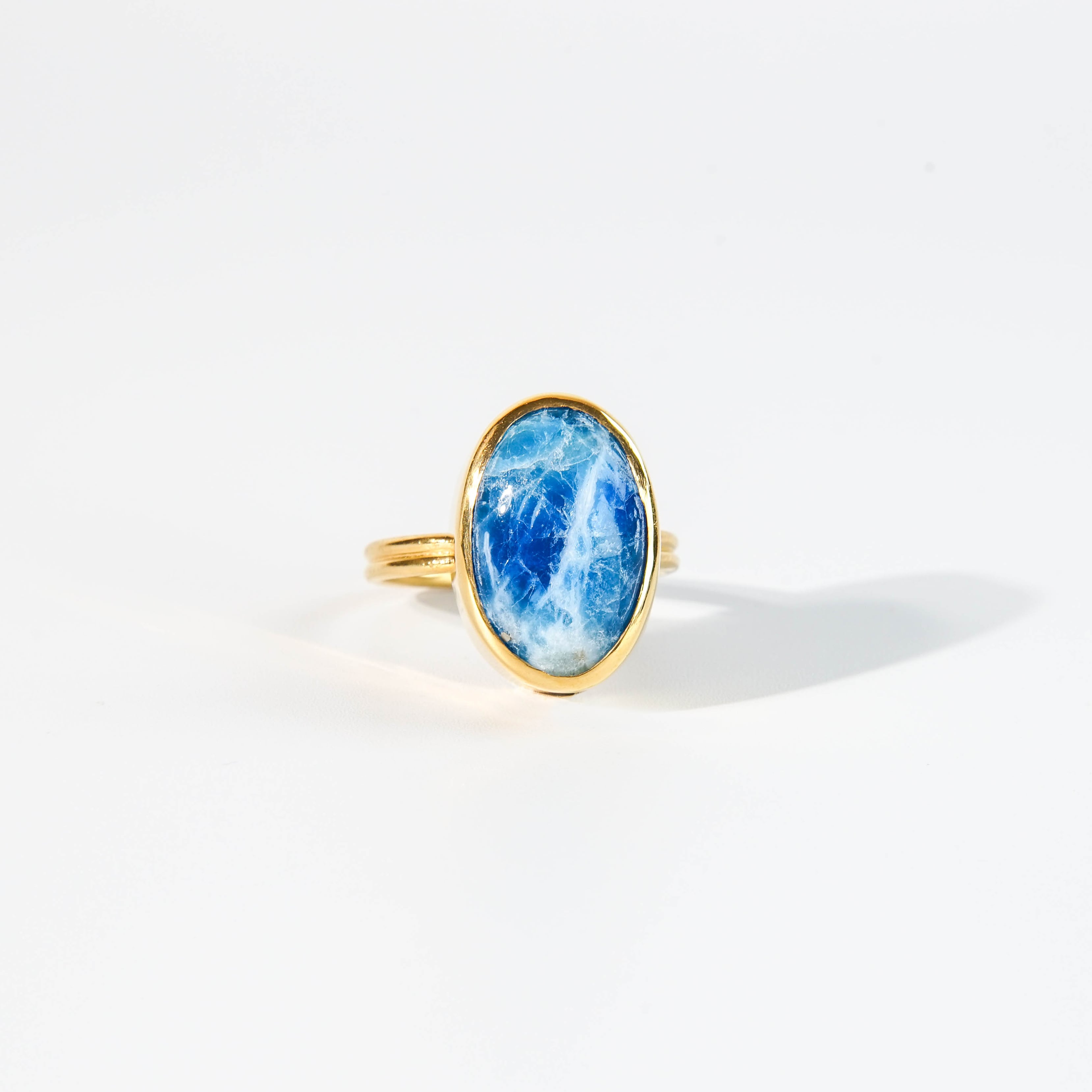 K18 / 13号】サファイア x ダイヤモンド リング | YUEN jewelry